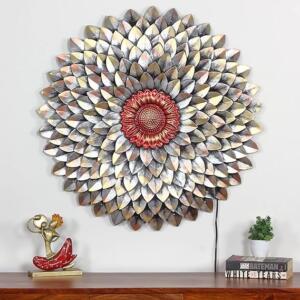 Leafy Designer Plate by Madhuram Handicrafts