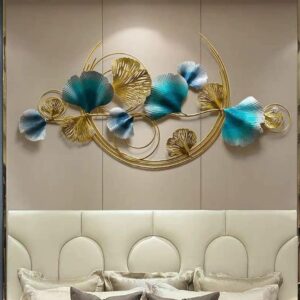 stylish feather wall art