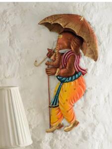 metal wall art , Ganesh wall decor