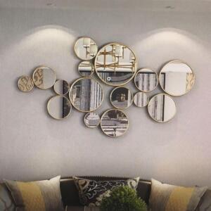 Glass Mirror wall art , Handicrft art work
